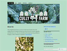 Tablet Screenshot of cullyneighborhoodfarm.com